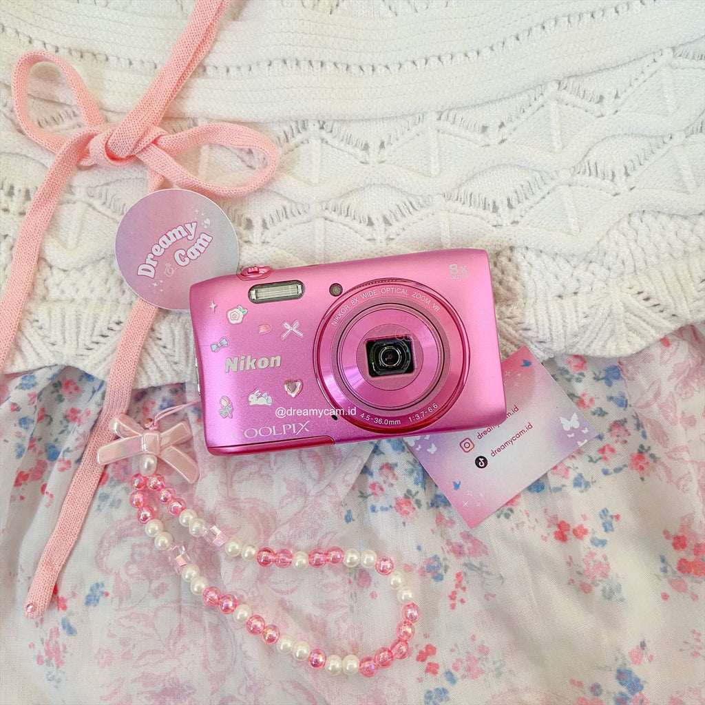 Nikon Coolpix S3600 Pink | Digital Camera CCD Digicam