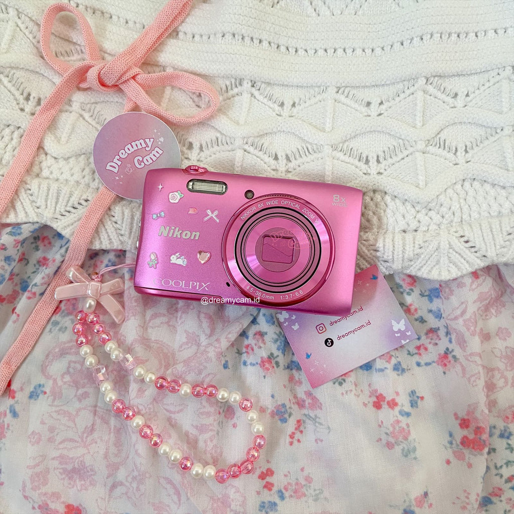 Nikon Coolpix S3600 Pink | Digital Camera CCD Digicam