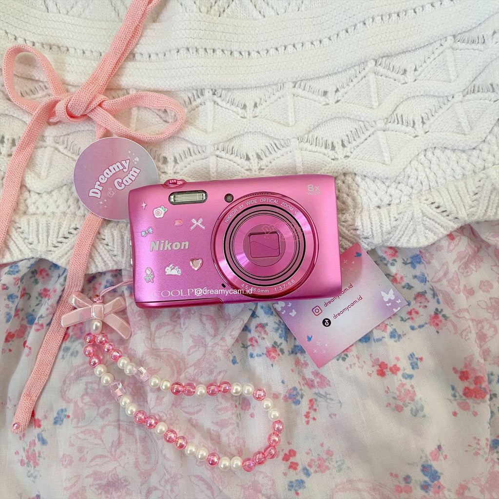 Nikon Coolpix S3600 Pink | Digital Camera CCD Digicam