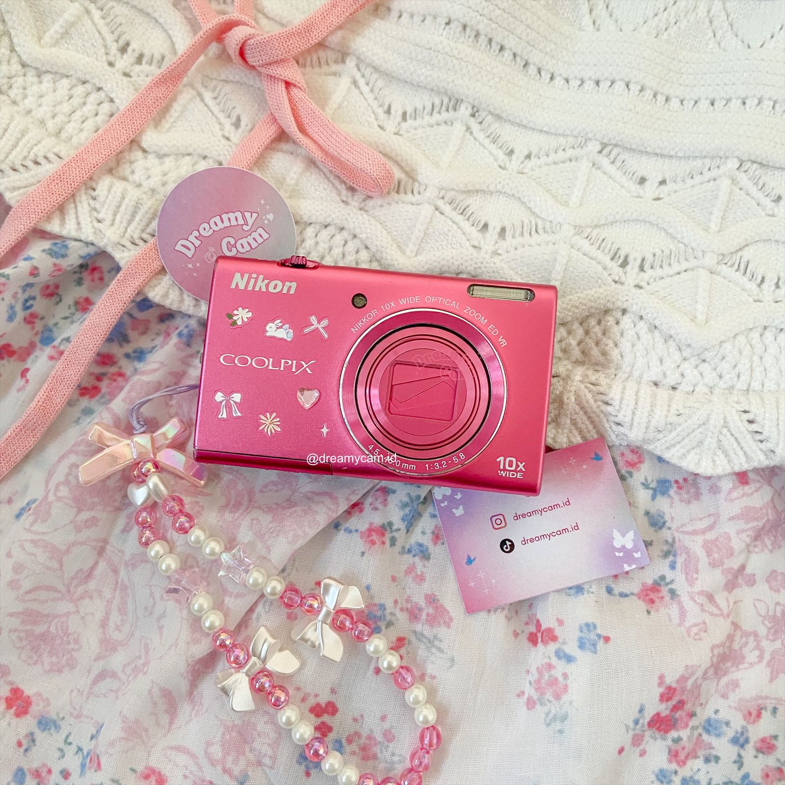 Nikon Coolpix S6200 Pink | Digital Camera CCD Digicam