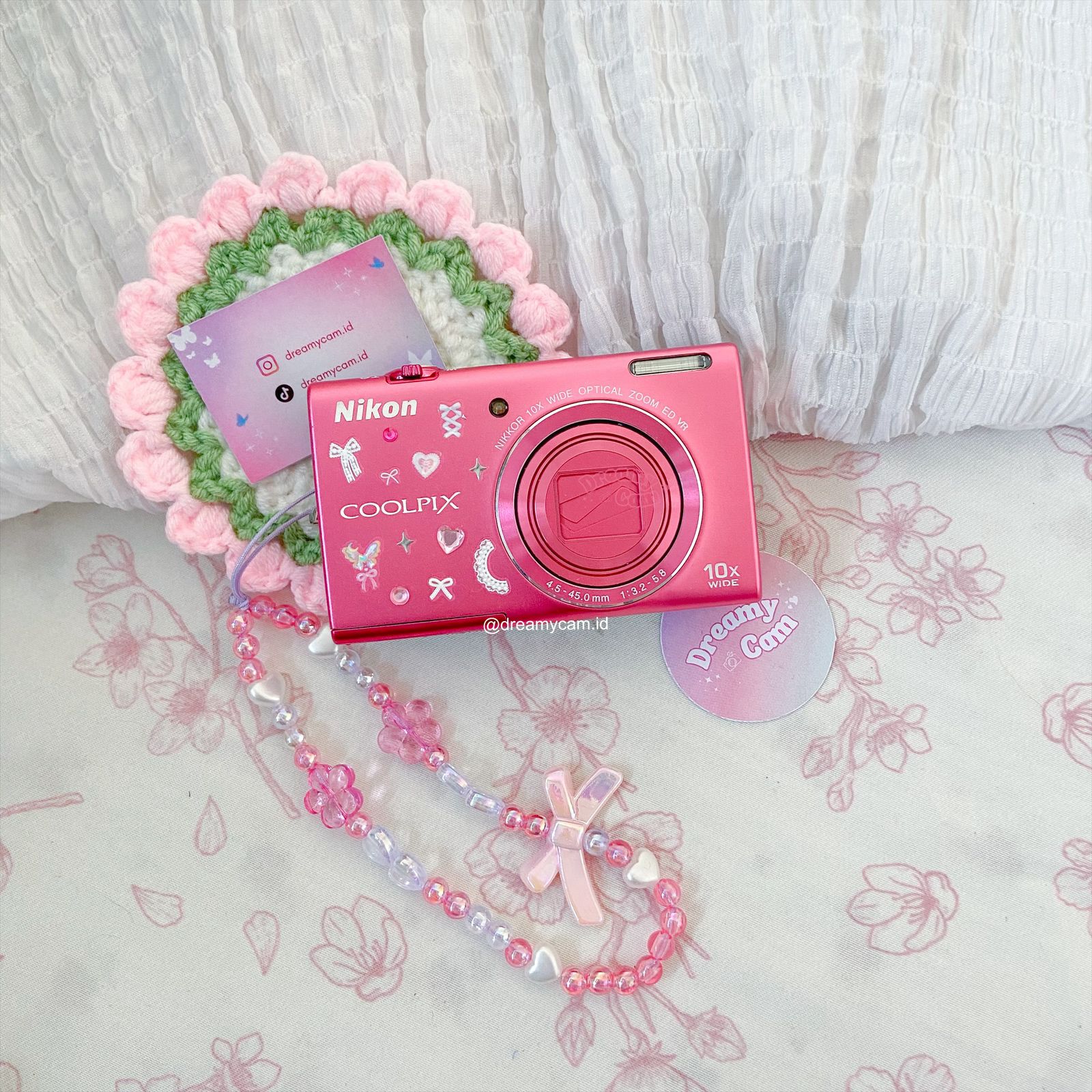 Nikon Coolpix S6200 in pink | Digital Camera CCD Digicam