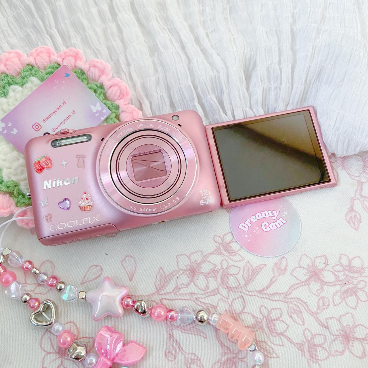 Nikon Coolpix S6600 (flip screen + wifi) pink | Digital Camera CCD Digicam