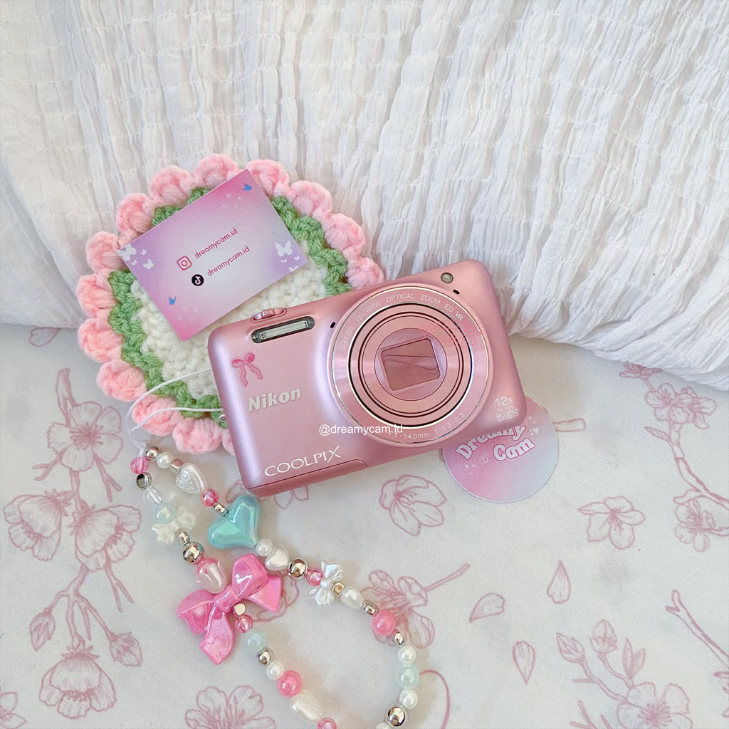 Nikon Coolpix S6600 (flip screen + wifi) in pink  | Digital Camera CCD Digicam