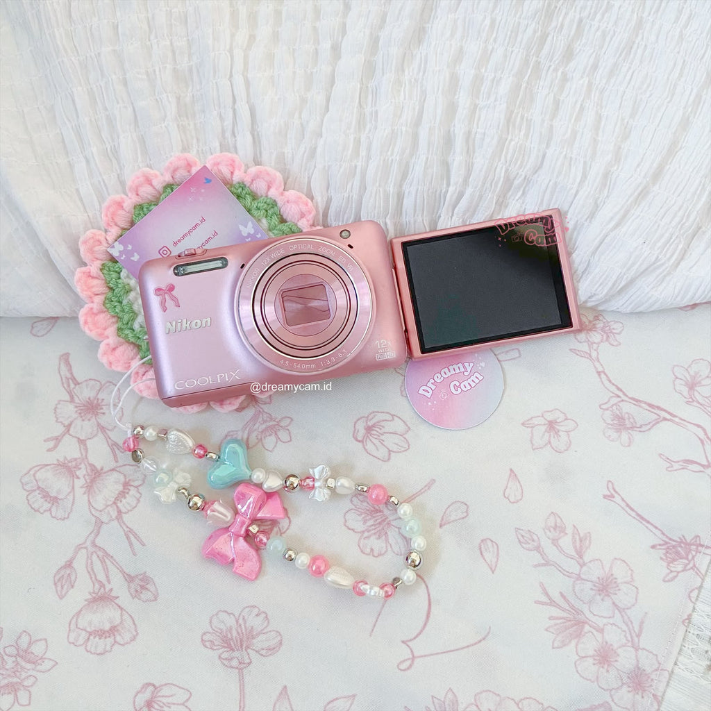 Nikon Coolpix S6600 (flip screen + wifi) in pink  | Digital Camera CCD Digicam