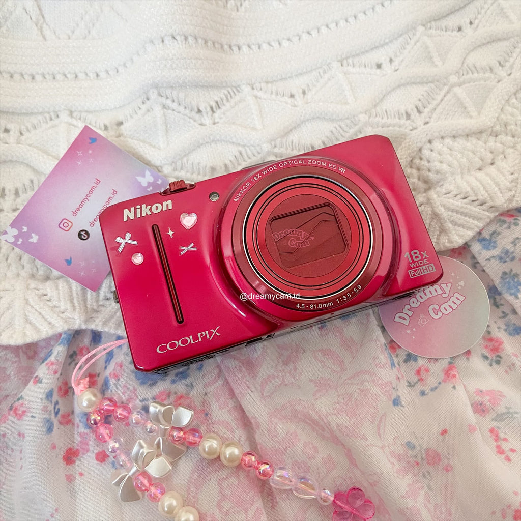 Nikon Coolpix S9300 Red Popped Up Flash | Digital Camera CCD Digicam