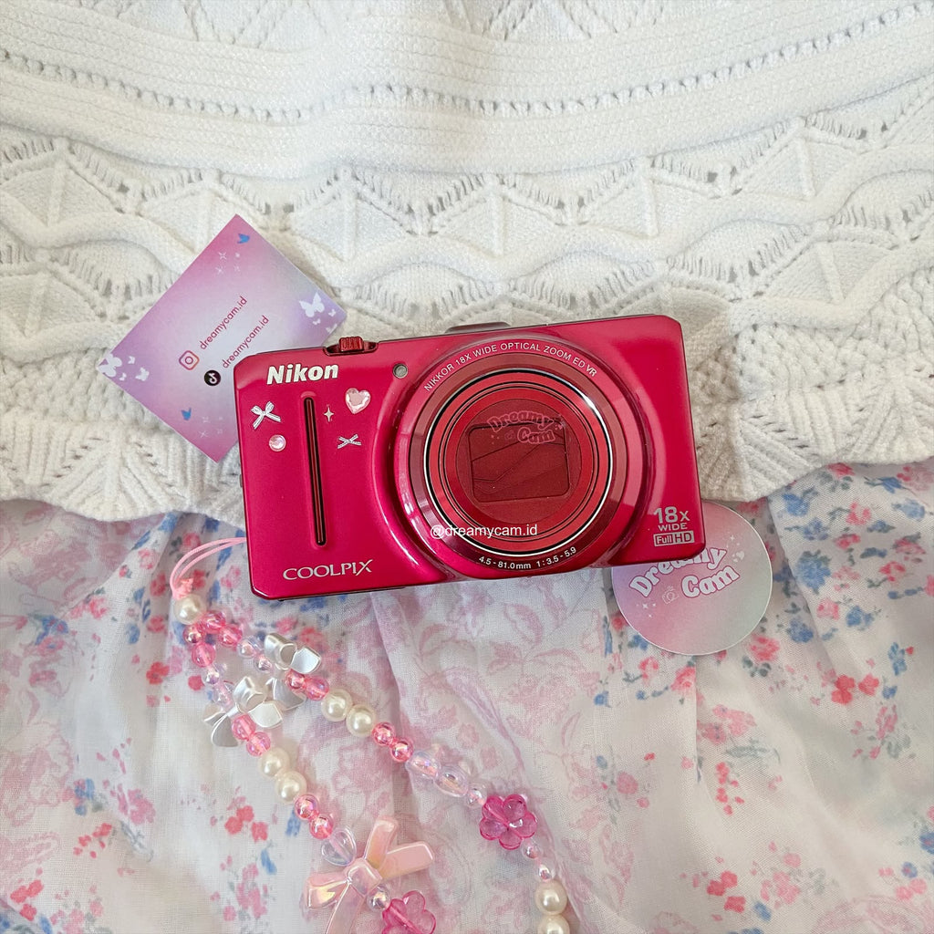 Nikon Coolpix S9300 Red Popped Up Flash | Digital Camera CCD Digicam