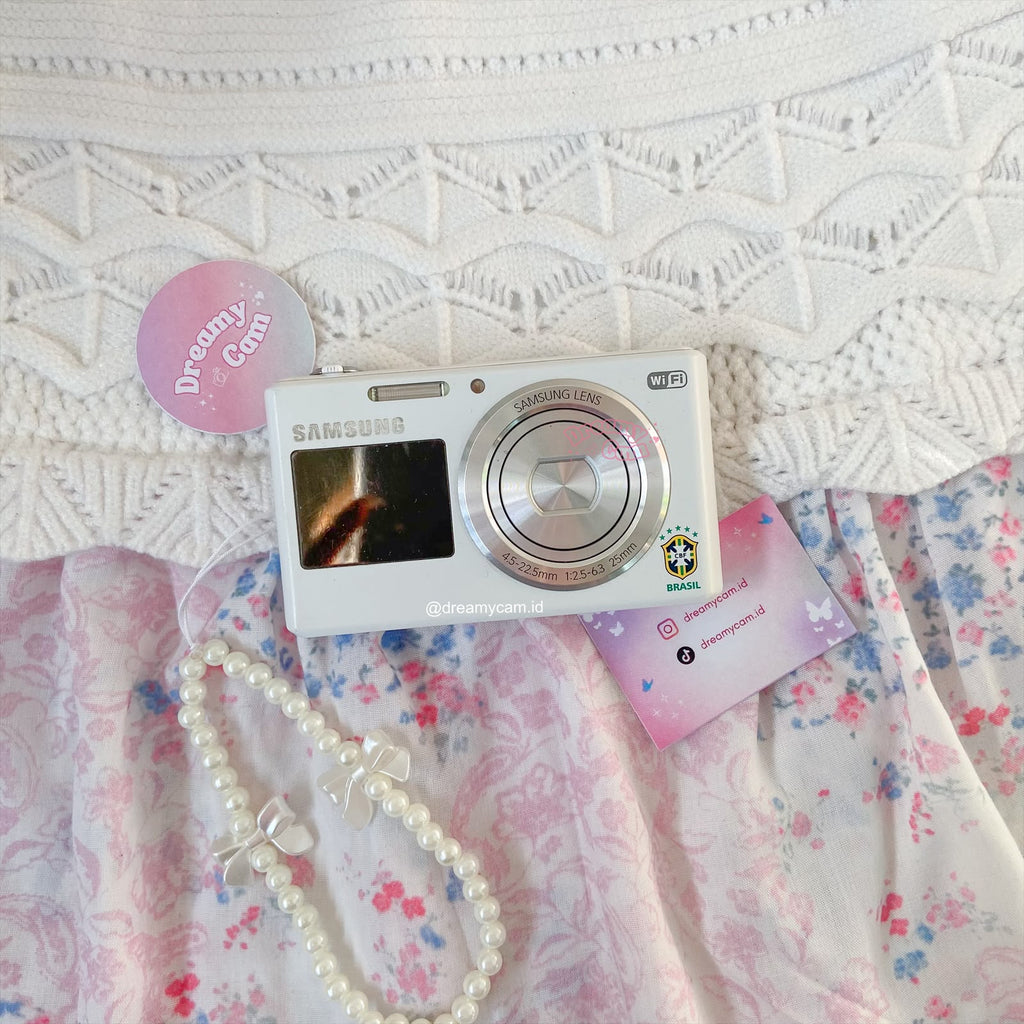 Samsung DV150F White (dual screen) | Digital Camera CCD Digicam