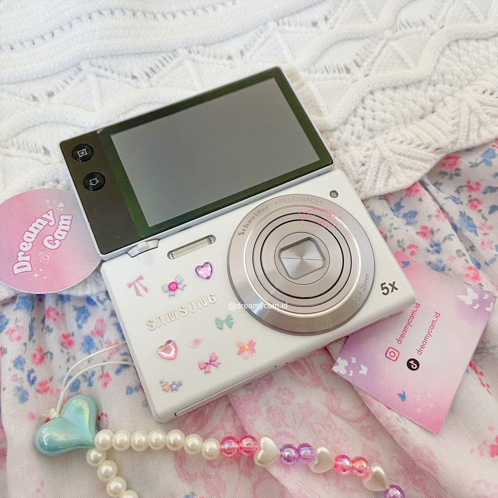 Samsung MV800 White Flip Camera | Digital Camera CCD Digicam