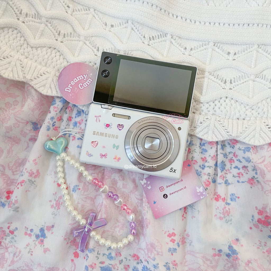 Samsung MV800 White Flip Camera | Digital Camera CCD Digicam
