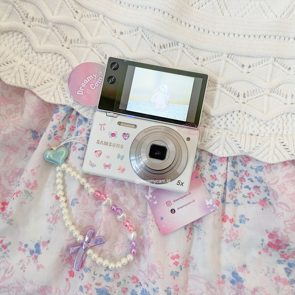 Samsung MV800 White Flip Camera | Digital Camera CCD Digicam