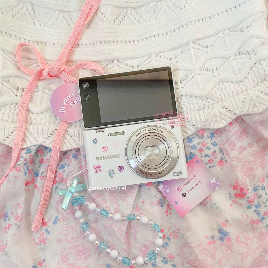 Samsung MV900F Flip Digital Camera in White | CCD Digicam