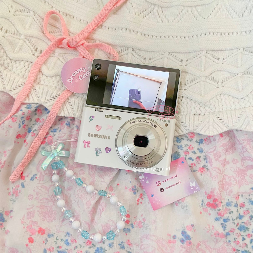 Samsung MV900F Flip Digital Camera in White | CCD Digicam