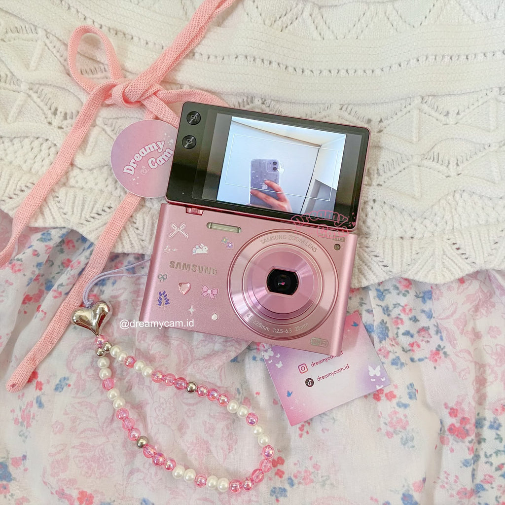 Samsung MV900F Wifi Flip Digital Camera in Pink | CCD Digicam