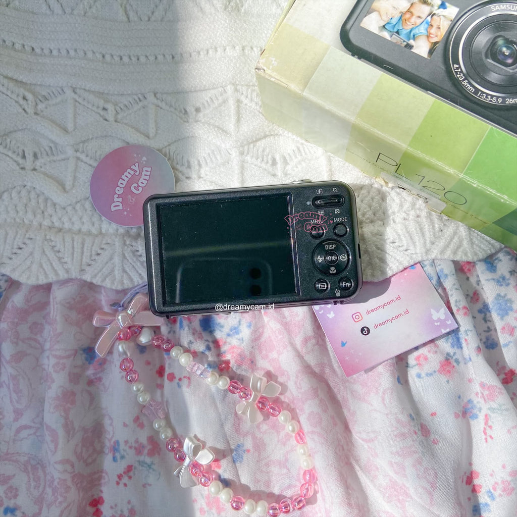 Samsung PL120 Pink (dual screen) with Original Box | Digital Camera CCD Digicam