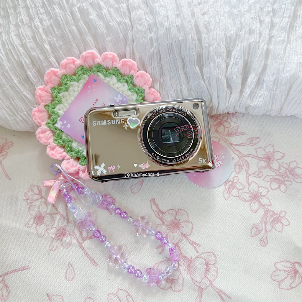 Samsung PL170 (dual screen) silver chrome | Digital Camera CCD Digicam
