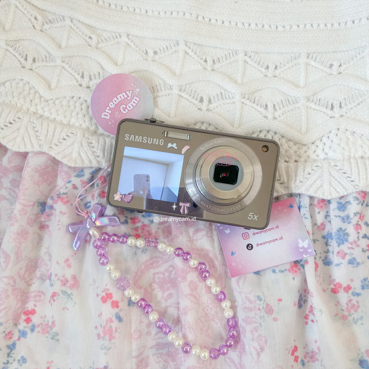 Samsung ST700 Silver (Dual Screen) | Digital Camera CCD Digicam