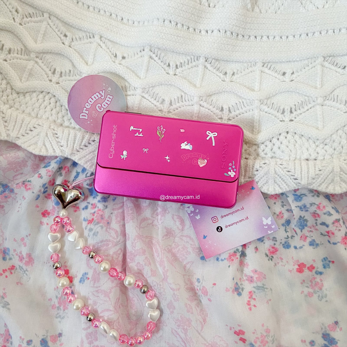 Sony Cybershot DSC-TX10 Pink Slide Compact | Digital Camera CCD Digicam