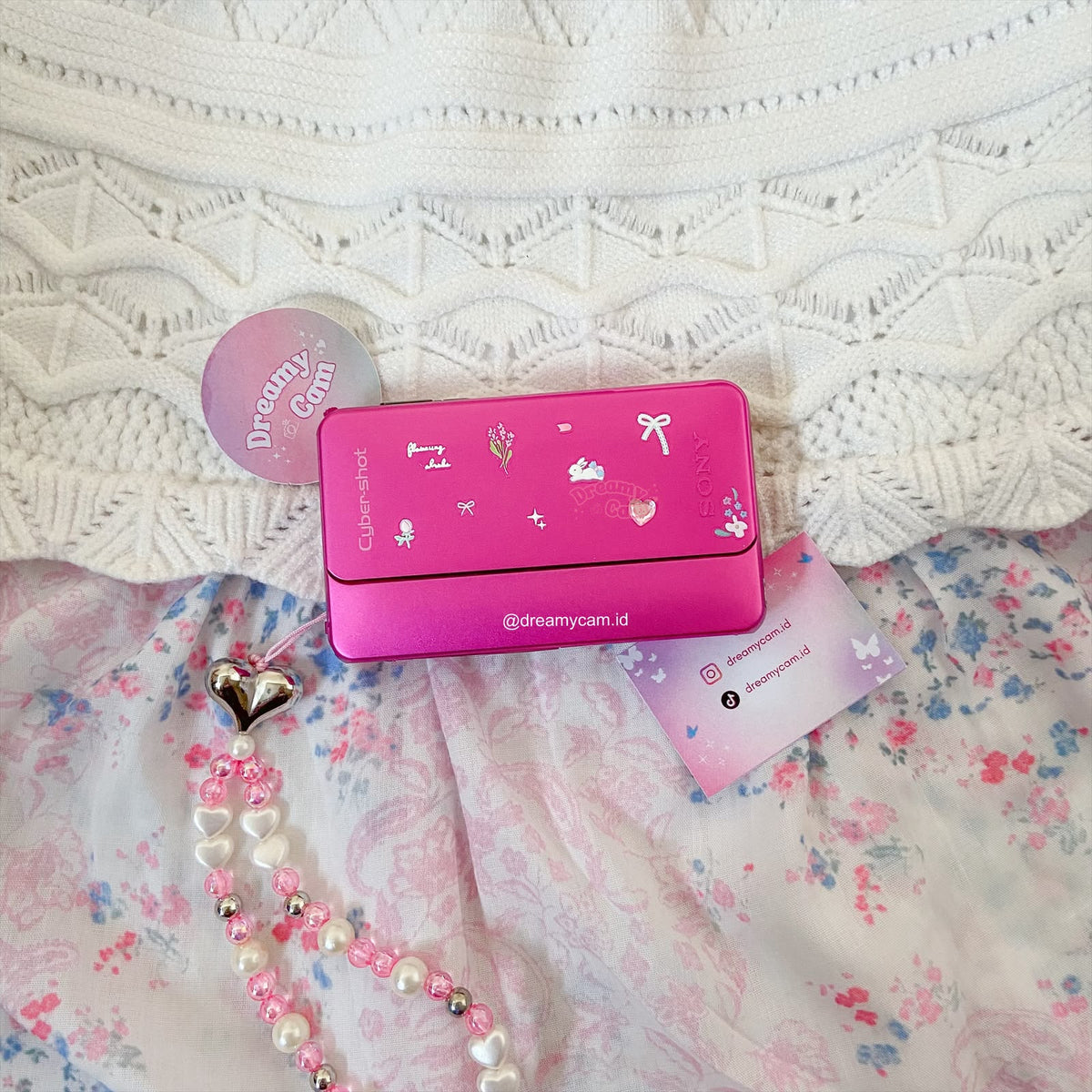 Sony Cybershot DSC-TX10 Pink Slide Compact | Digital Camera CCD Digicam