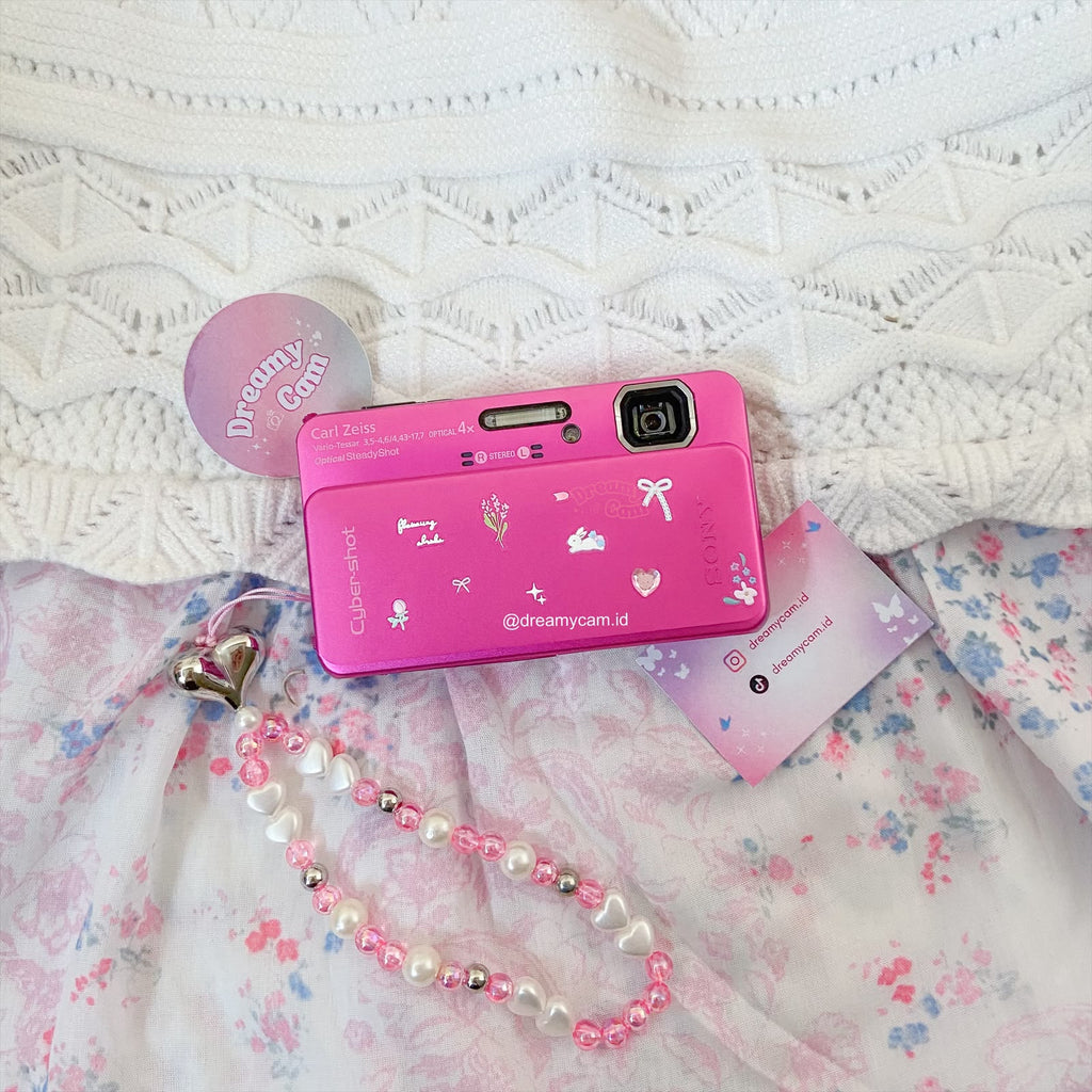 Sony Cybershot DSC-TX10 Pink Slide Compact | Digital Camera CCD Digicam