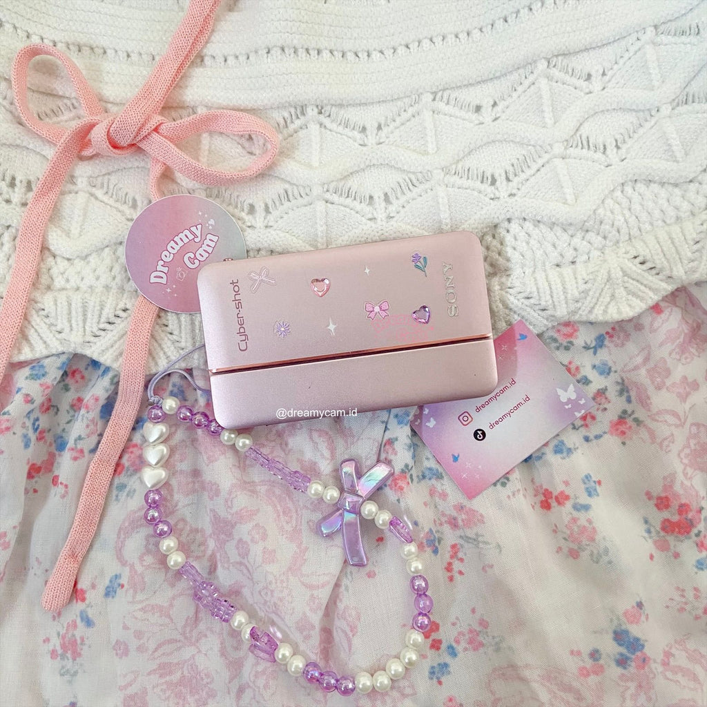 Sony Cybershot DSC-TX66 Pink Slide Compact | Digital Camera CCD Digicam