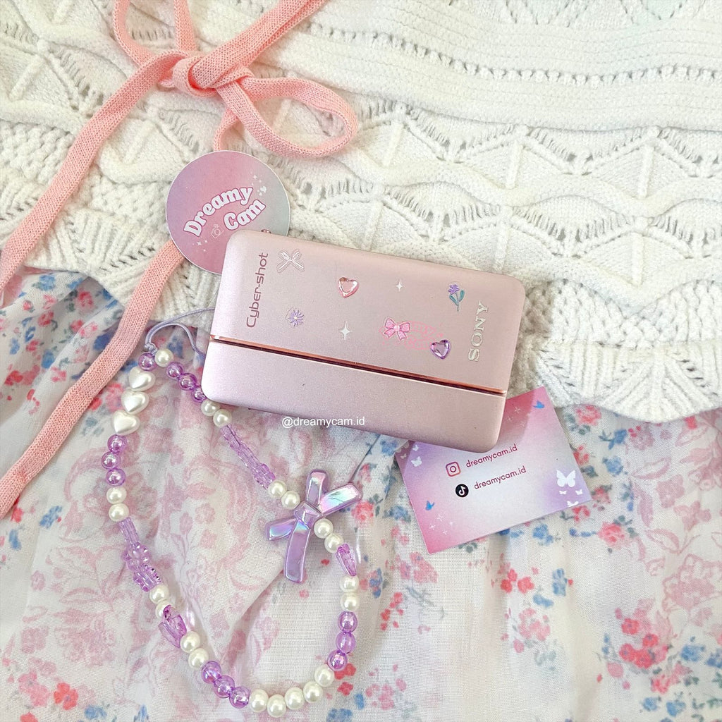 Sony Cybershot DSC-TX66 Pink Slide Compact | Digital Camera CCD Digicam