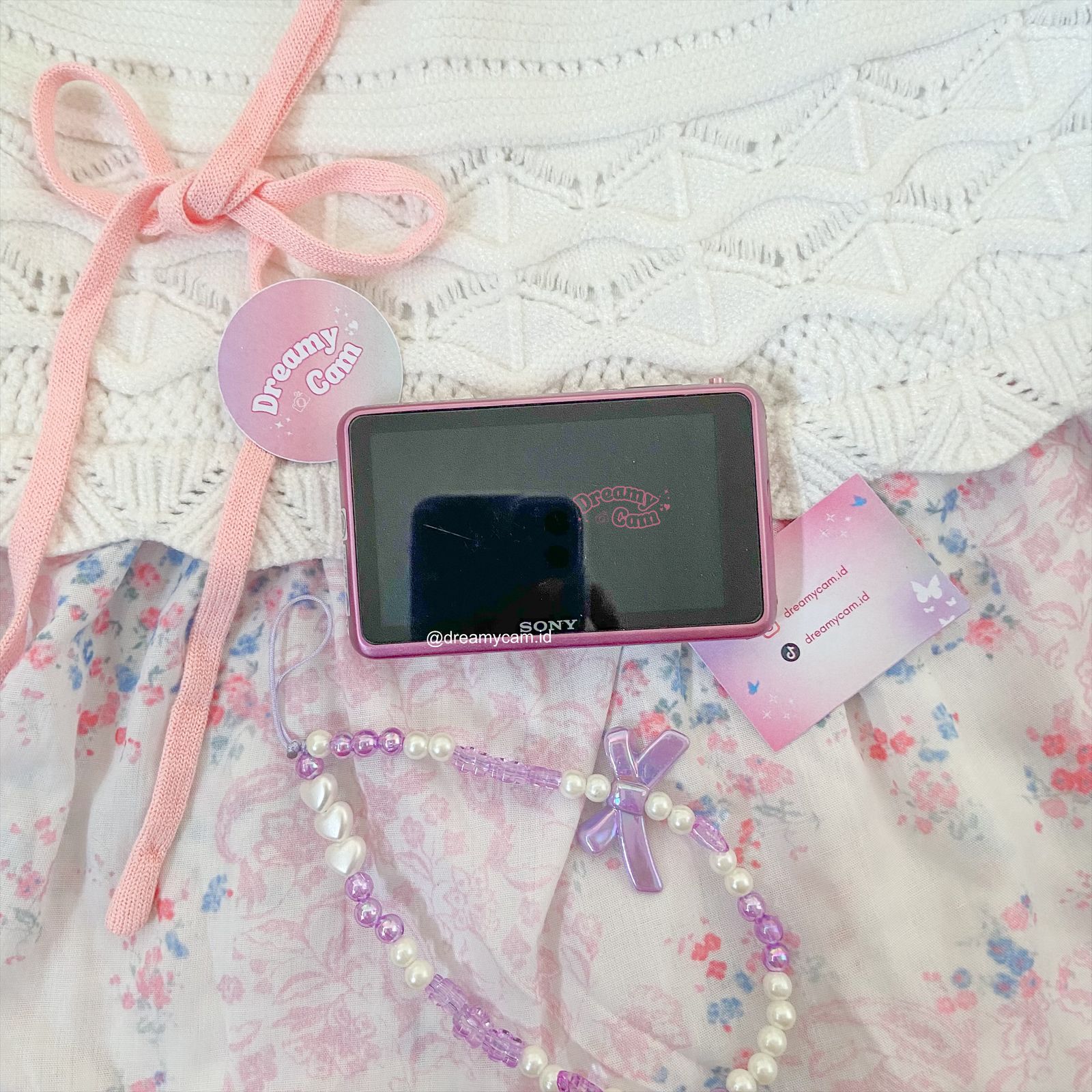 Sony Cybershot DSC-TX66 Pink Slide Compact | Digital Camera CCD Digicam