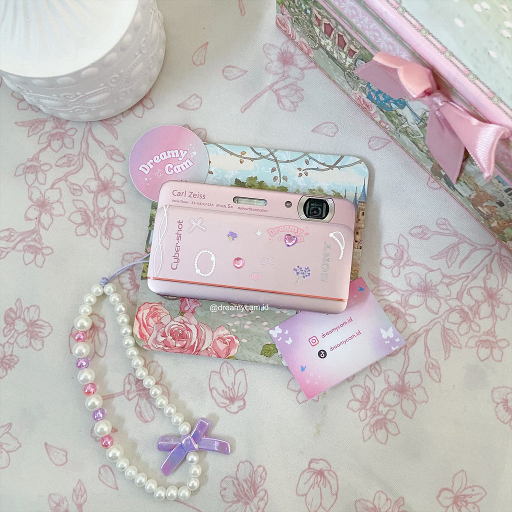 Sony Cybershot DSC-TX66 in Pink | Slide Compact Digital Camera CCD Digicam