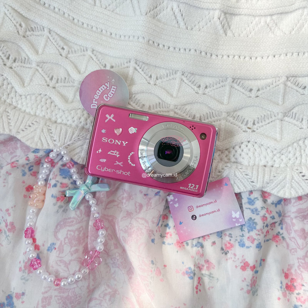Sony Cybershot DSC-W220 Pink | Digital Camera CCD Digicam