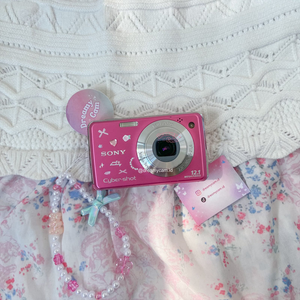 Sony Cybershot DSC-W220 Pink | Digital Camera CCD Digicam