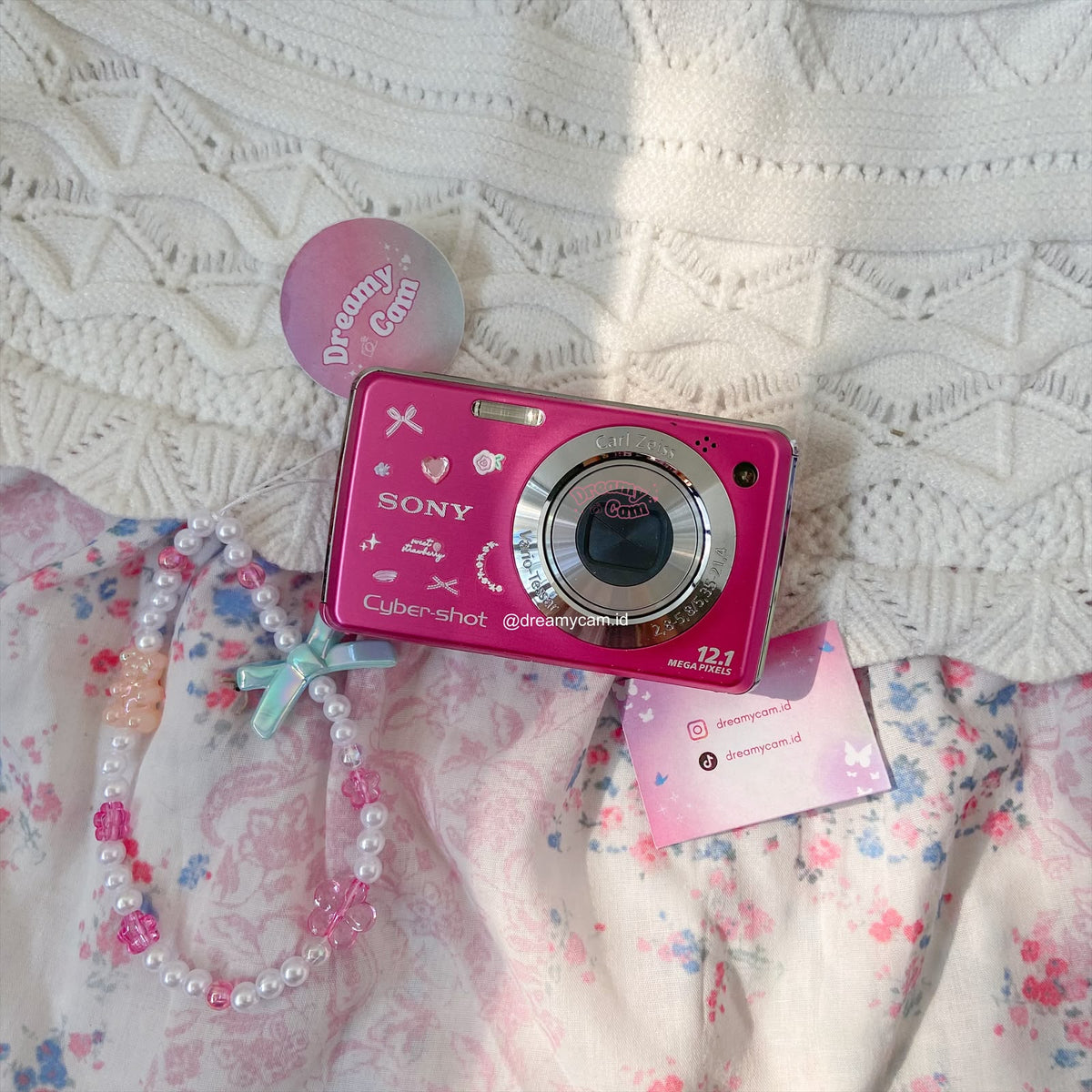 Sony Cybershot DSC-W220 Pink | Digital Camera CCD Digicam