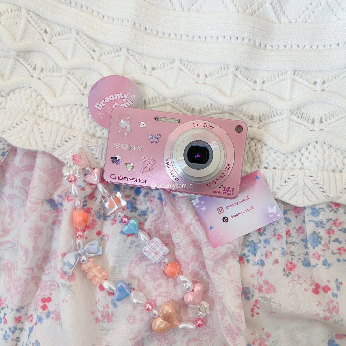 Sony Cybershot DSC-W350 Pink | Digital Camera CCD Digicam
