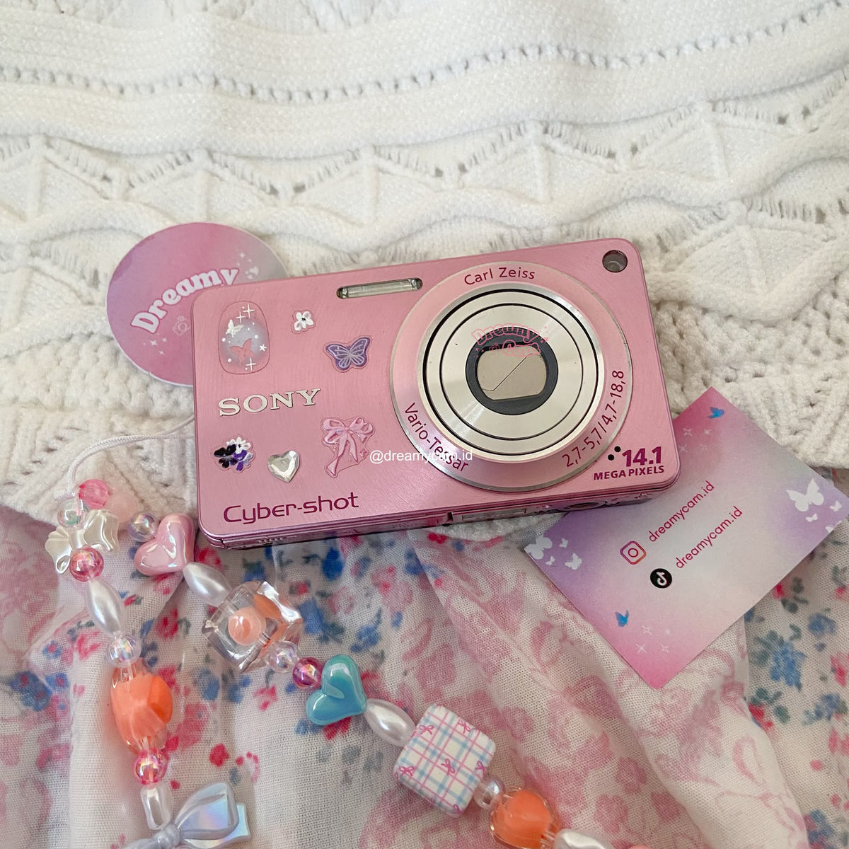 Sony Cybershot DSC-W350 Pink | Digital Camera CCD Digicam