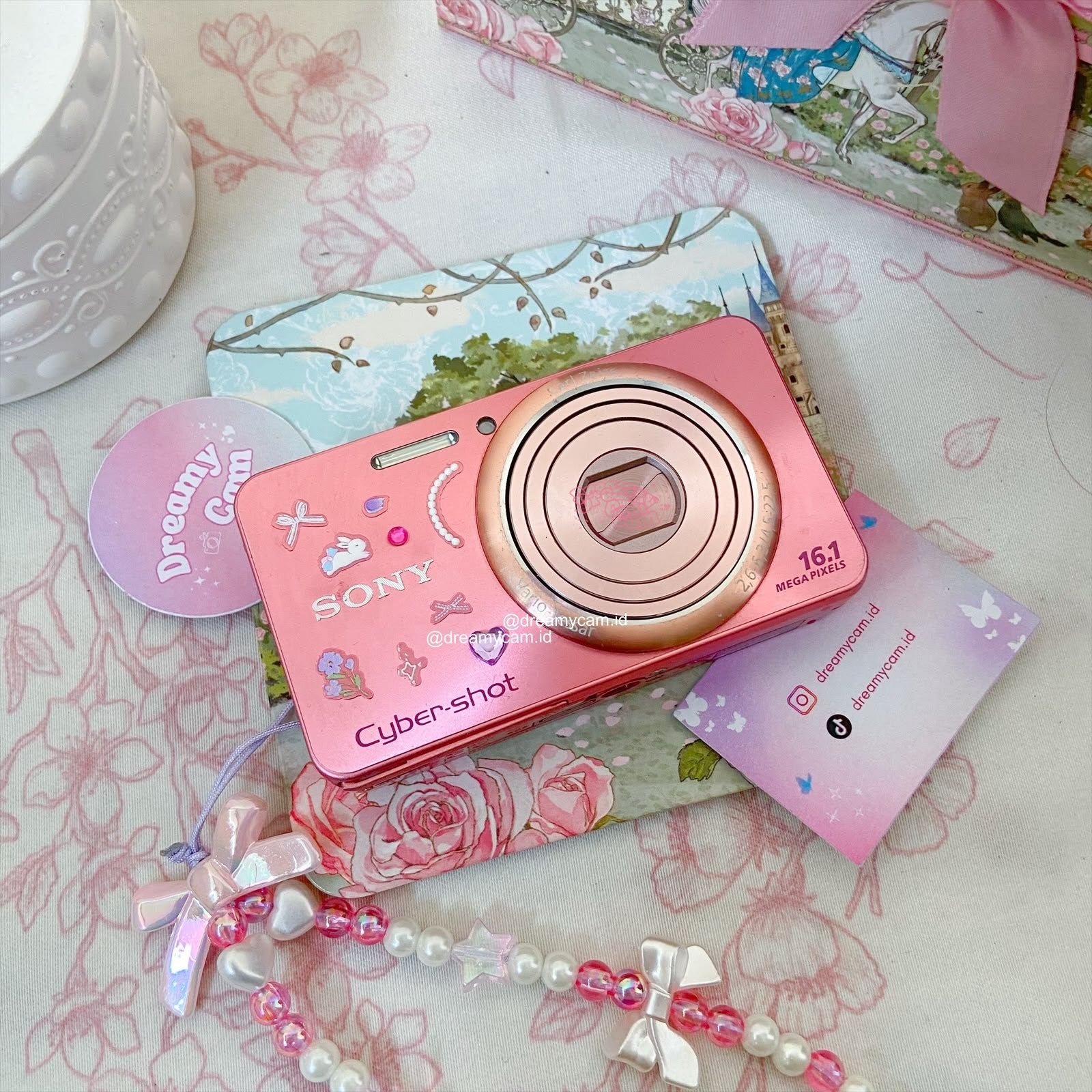 Sony Cybershot DSC-W570 Pink | Digital Camera CCD Digicam