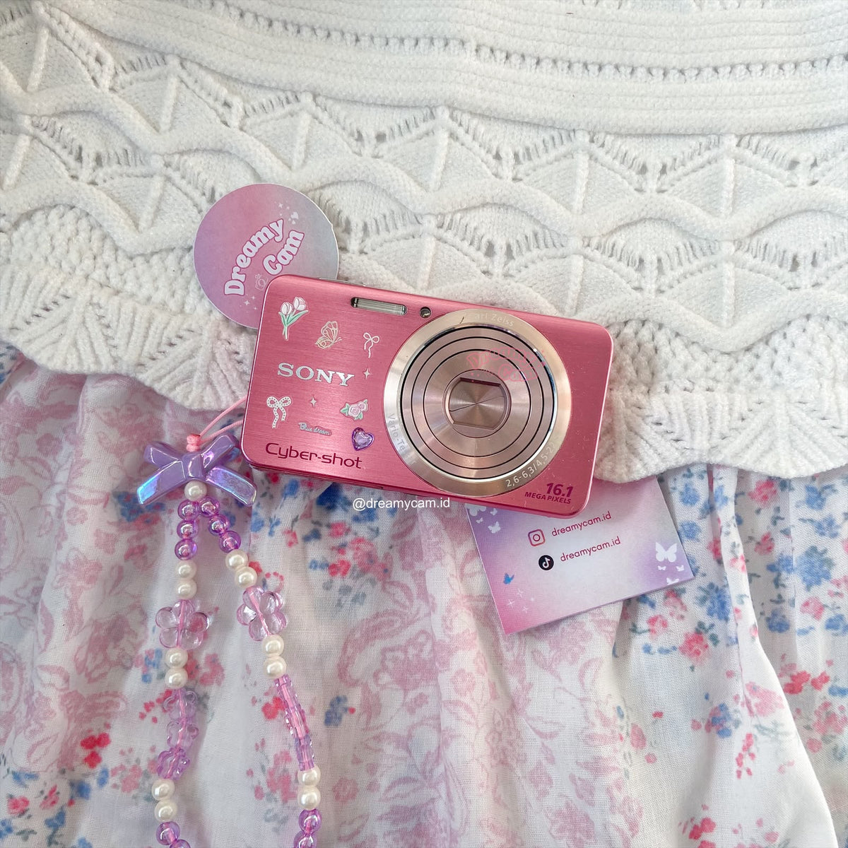 Sony Cybershot DSC-W630 Pink | Digital Camera CCD Digicam