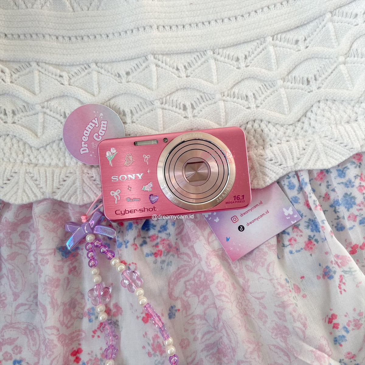 Sony Cybershot DSC-W630 Pink | Digital Camera CCD Digicam