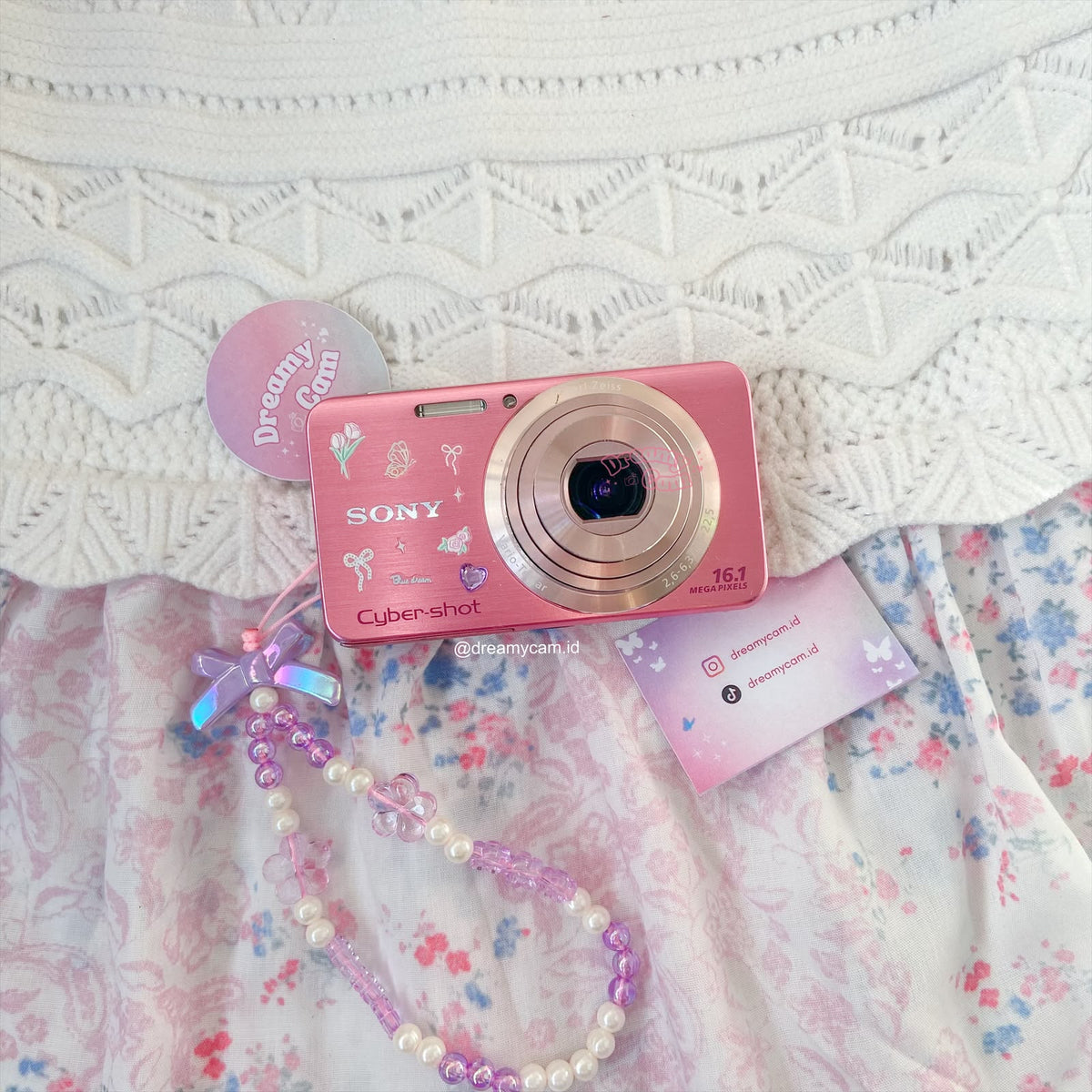 Sony Cybershot DSC-W630 Pink | Digital Camera CCD Digicam