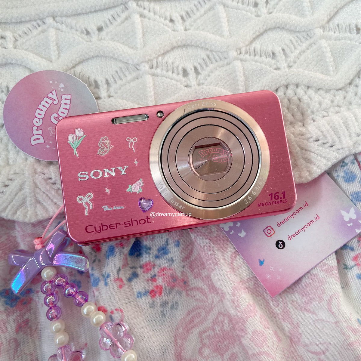 Sony Cybershot DSC-W630 Pink | Digital Camera CCD Digicam