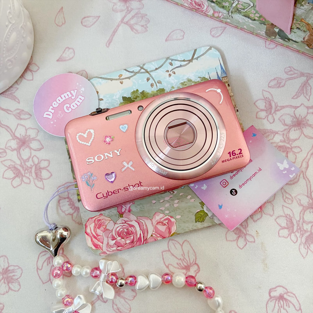 Sony Cybershot DSC-WX7 in Pink | Digital Camera CCD Digicam