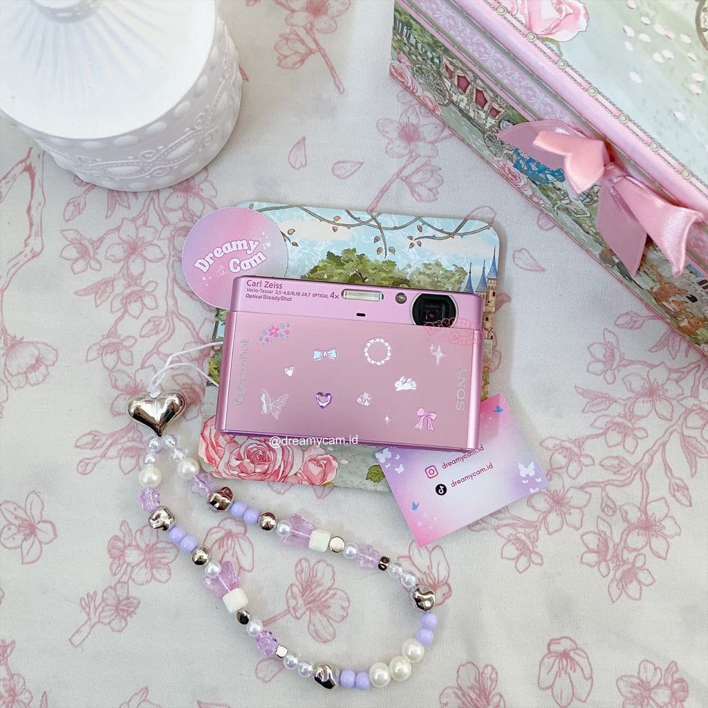Sony Cybershot DSC-T77 in Pink | Digital Camera CCD Digicam Vintage