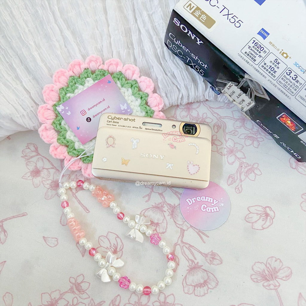 Sony Cybershot TX55 in champagne | Digital Camera CCD Digicam