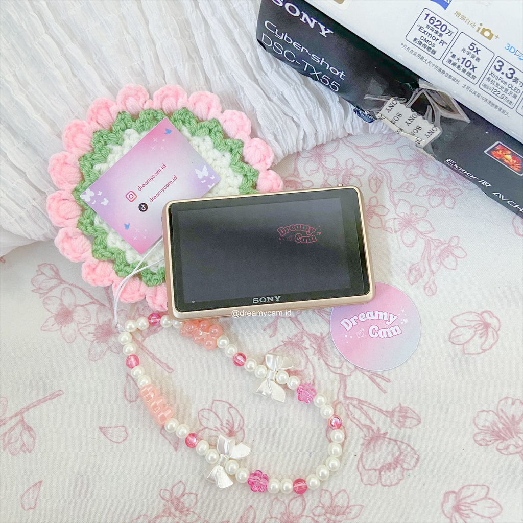 Sony Cybershot TX55 in champagne | Digital Camera CCD Digicam