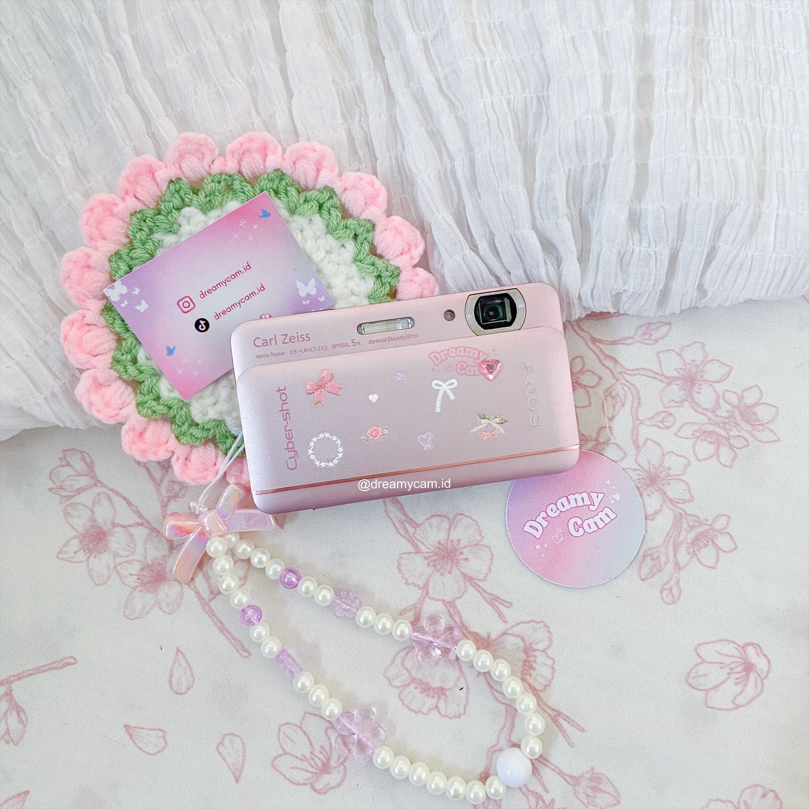 Sony Cybershot TX66 in pink | Digital Camera CCD Digicam