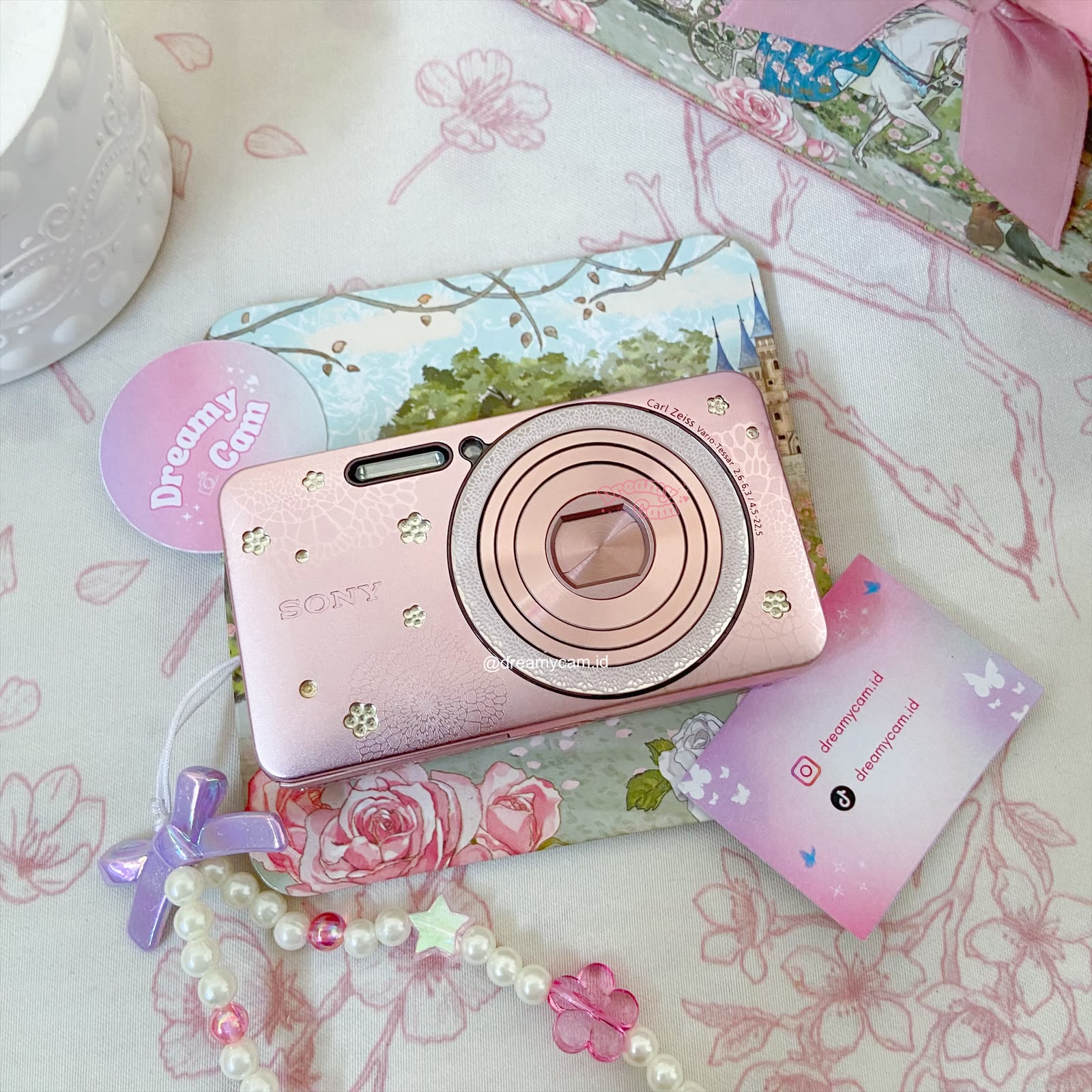 Sony Cybershot DSC-W570D Special Edition in Pink | Digital Camera CCD Digicam