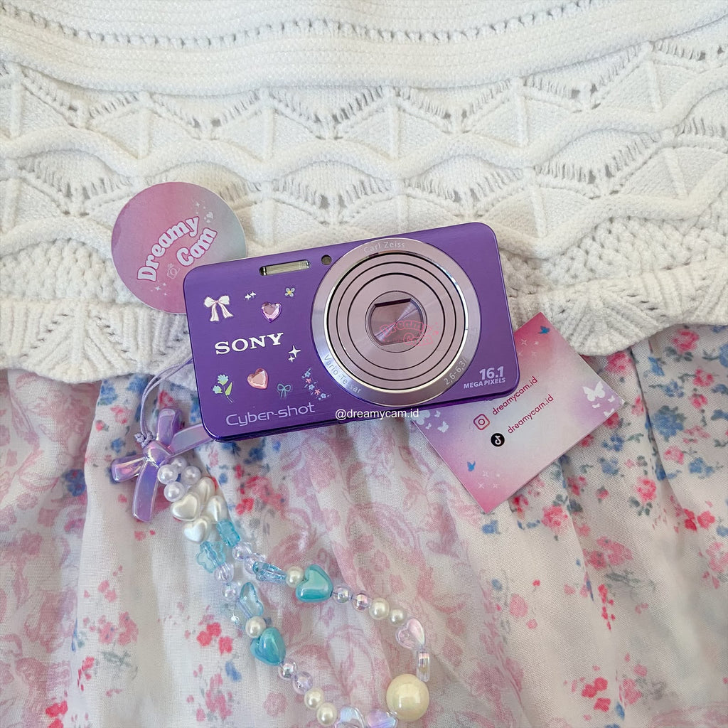 Sony Cybershot DSC-W630 Purple | Digital Camera CCD Digicam
