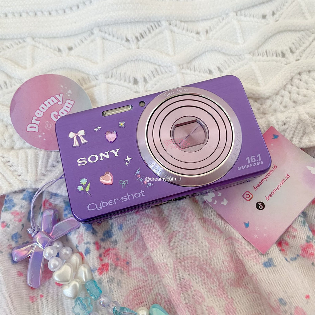 Sony Cybershot DSC-W630 Purple | Digital Camera CCD Digicam