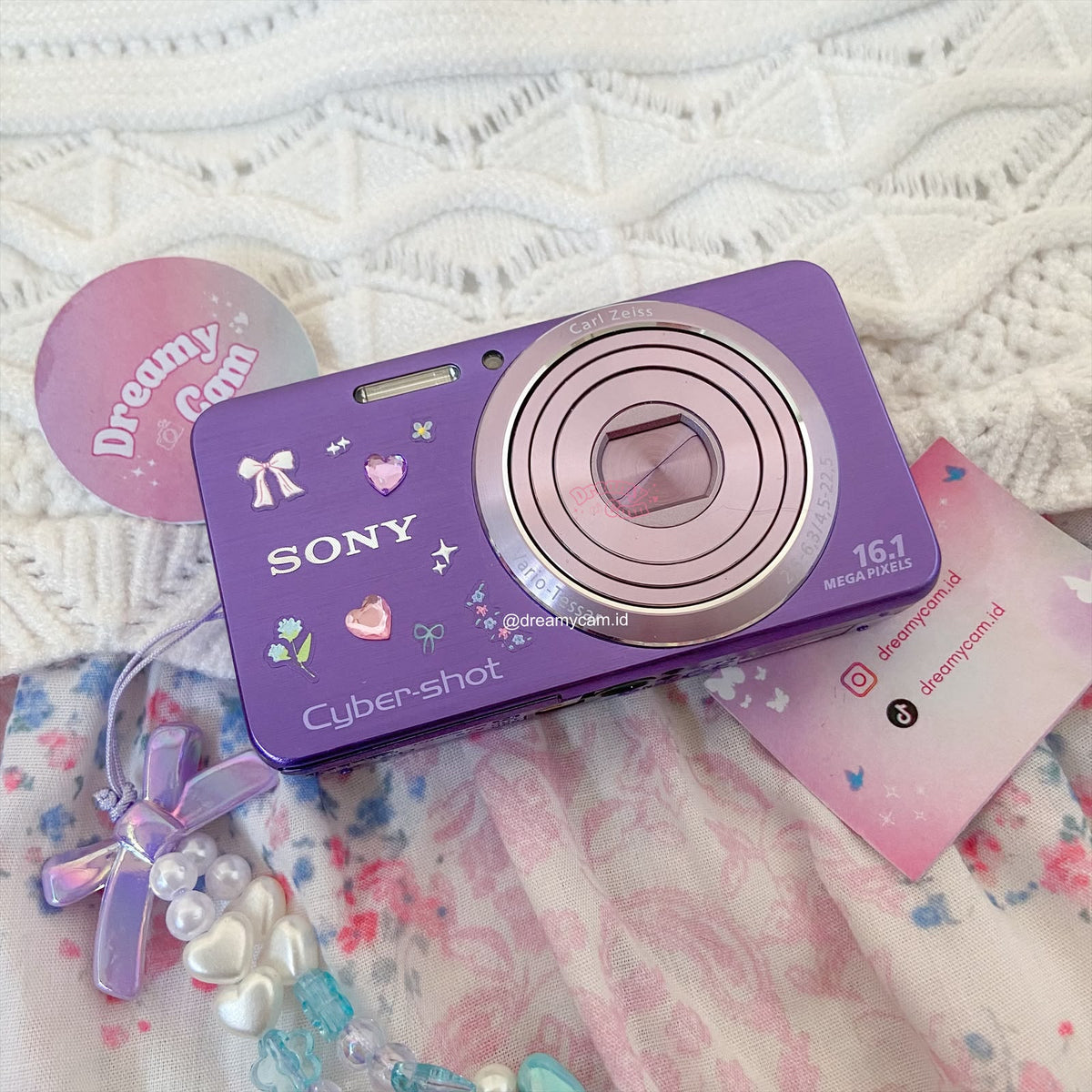 Sony Cybershot DSC-W630 Purple | Digital Camera CCD Digicam