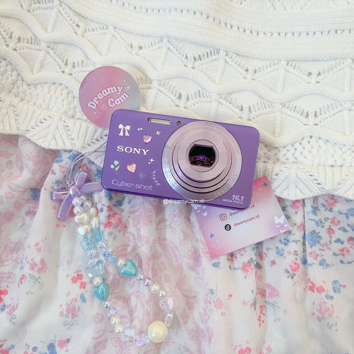Sony Cybershot DSC-W630 Purple | Digital Camera CCD Digicam
