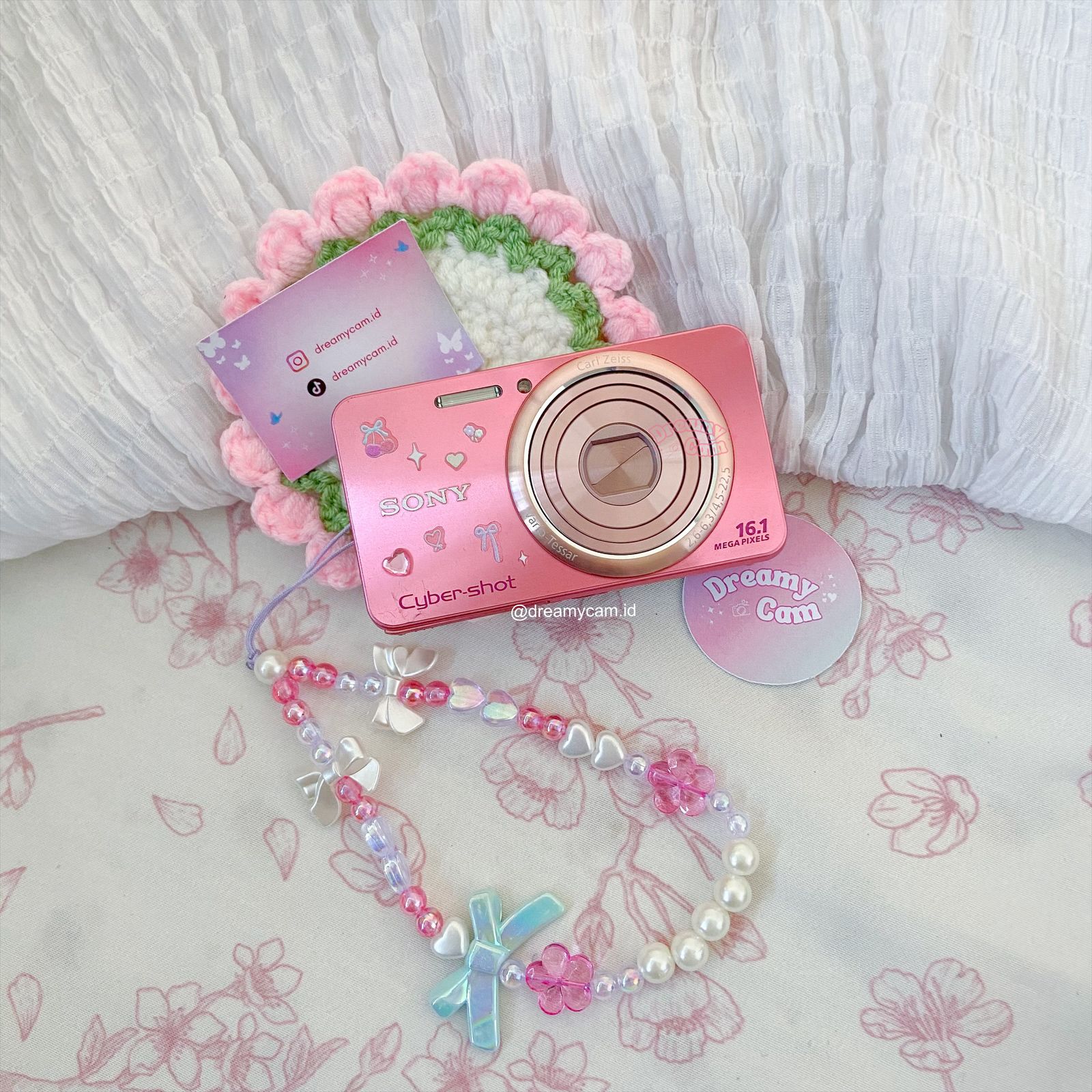 Sony Cybershot W570 pink | Digital Camera CCD Digicam