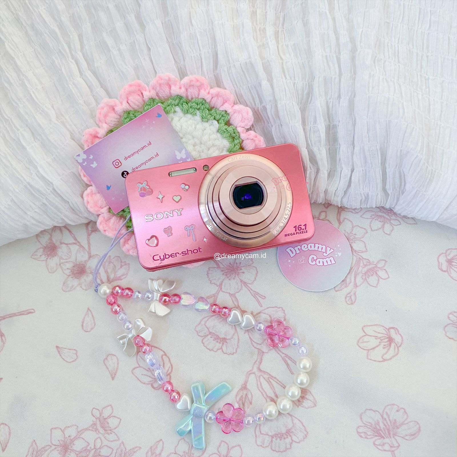 Sony Cybershot W570 pink | Digital Camera CCD Digicam