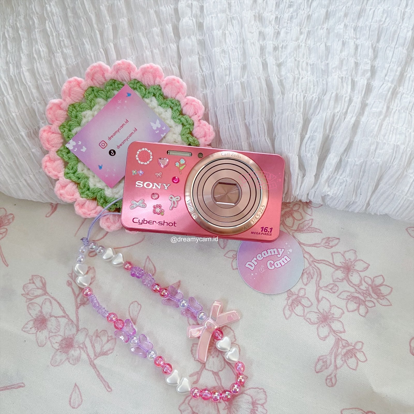 Sony Cybershot W570 pink | Digital Camera CCD Digicam